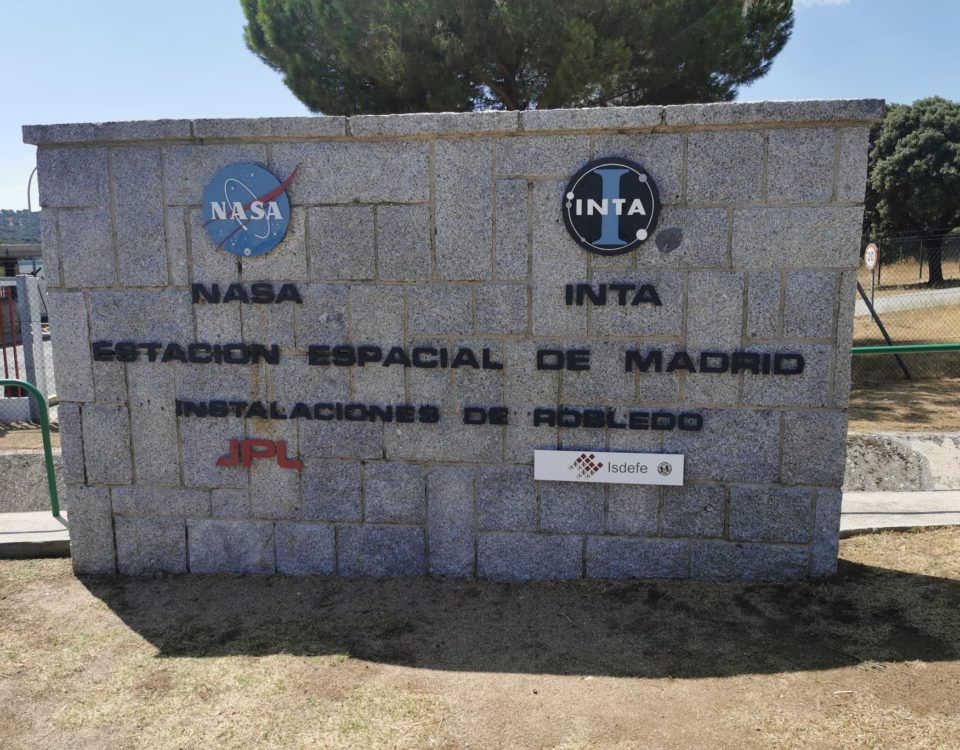 Instalaciones de la Estación Espacial de Madrid