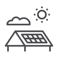 Paneles solares tejado